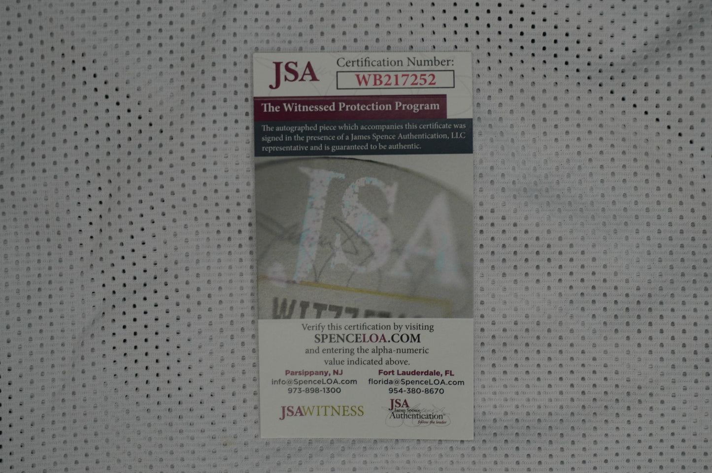 FELIX JONES DALLAS COWBOYS SIGNED JERSEY Razorbacks w/GoCowboys XL JSA