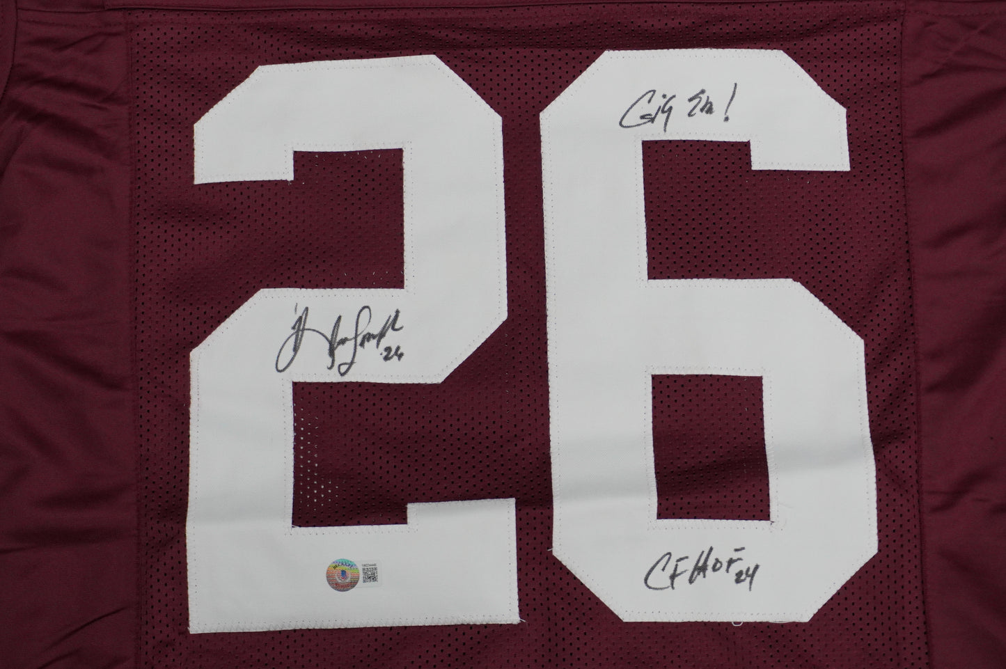 KEVIN SMITH TEXAS A&M AGGIES SIGNED JERSEY w/INSCs Dallas Cowboys M BAS COA