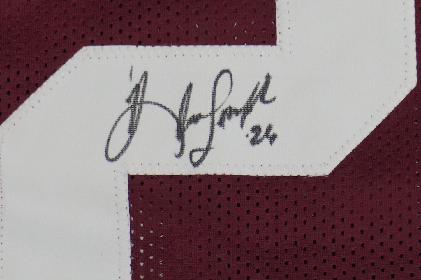 KEVIN SMITH TEXAS A&M AGGIES SIGNED JERSEY w/INSCs Dallas Cowboys M BAS COA