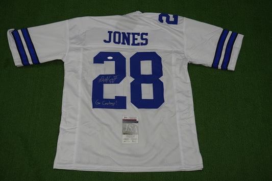 FELIX JONES DALLAS COWBOYS SIGNED JERSEY Razorbacks w/GoCowboys XL JSA