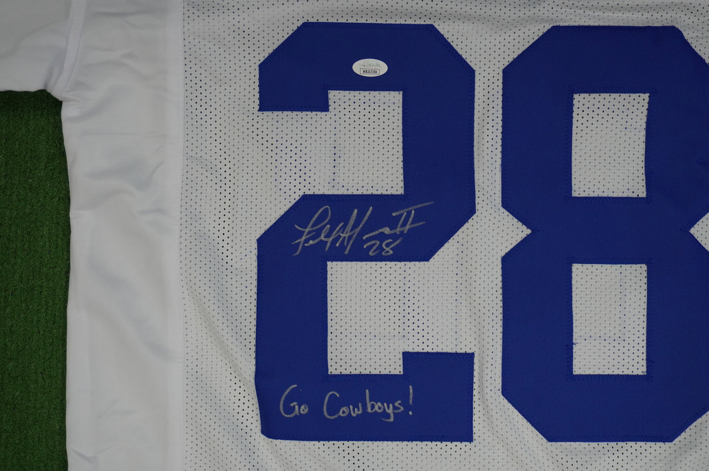 FELIX JONES DALLAS COWBOYS SIGNED JERSEY Razorbacks w/GoCowboys XL JSA