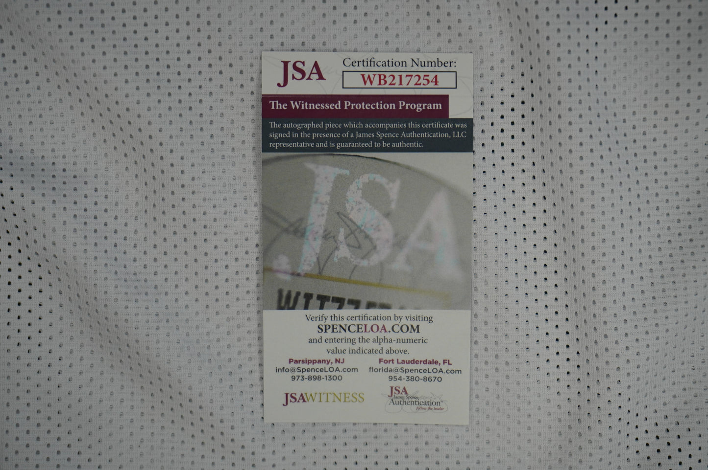 FELIX JONES DALLAS COWBOYS SIGNED JERSEY Razorbacks w/GoCowboys XL JSA