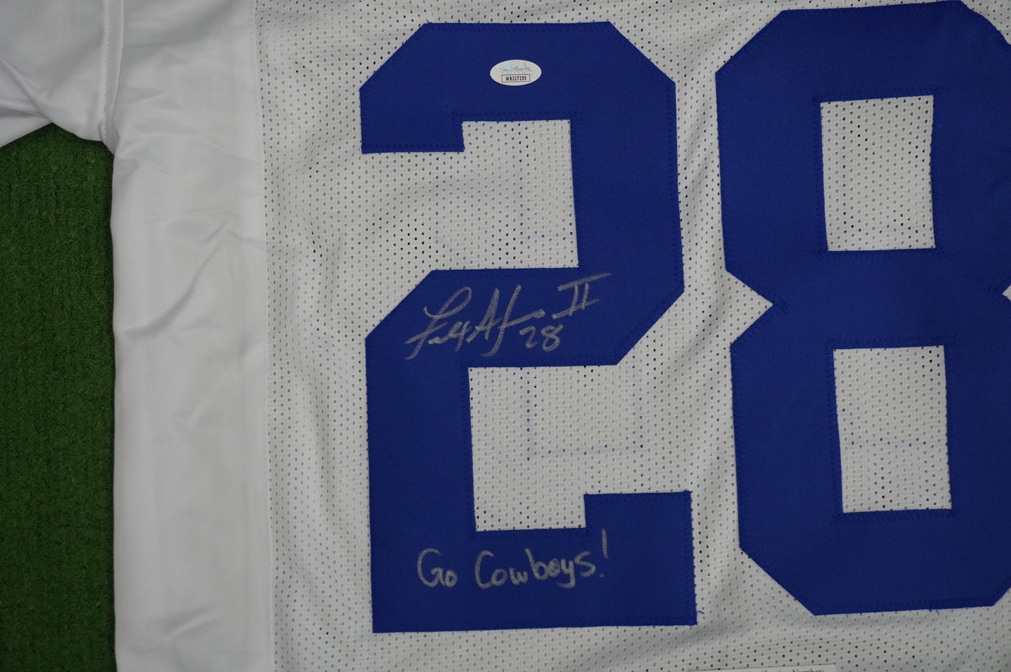 FELIX JONES DALLAS COWBOYS SIGNED JERSEY Razorbacks w/GoCowboys XL JSA