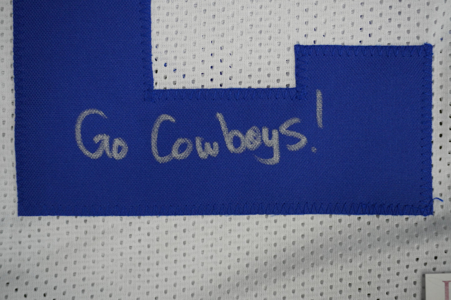 FELIX JONES DALLAS COWBOYS SIGNED JERSEY Razorbacks w/GoCowboys XL JSA