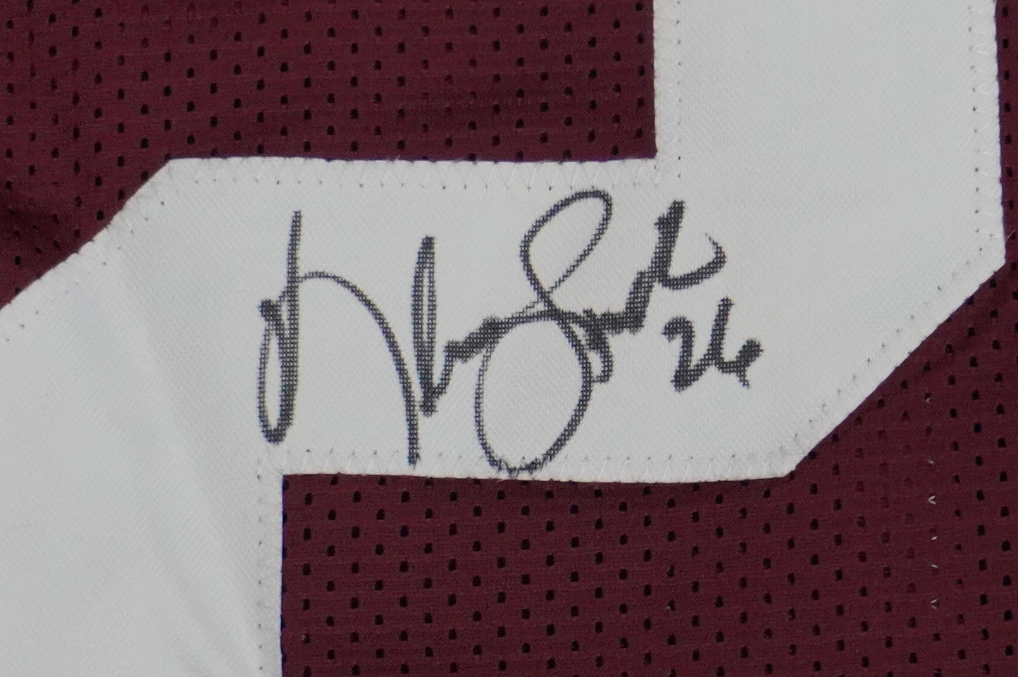 KEVIN SMITH TEXAS A&M AGGIES SIGNED JERSEY w/INSCs Dallas Cowboys M BAS COA