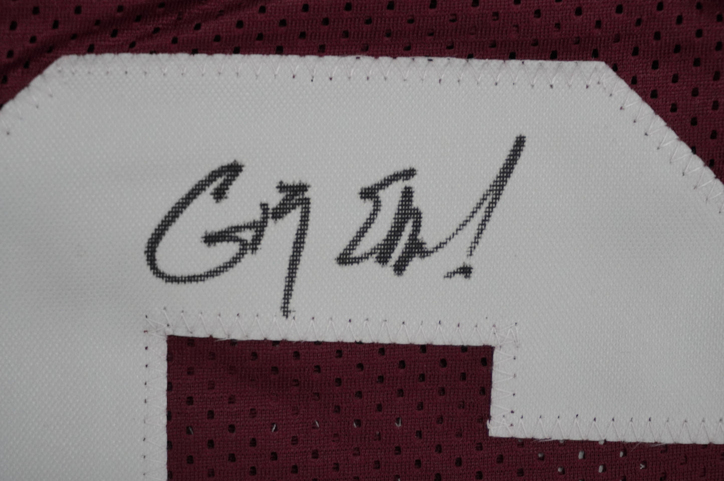 KEVIN SMITH TEXAS A&M AGGIES SIGNED JERSEY w/INSCs Dallas Cowboys M BAS COA