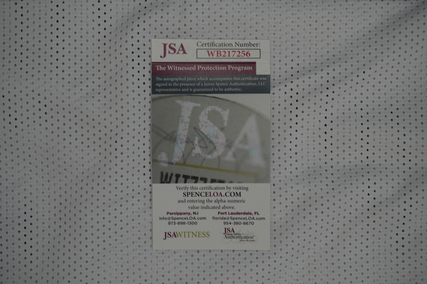 FELIX JONES DALLAS COWBOYS SIGNED JERSEY Razorbacks w/GoCowboys XL JSA