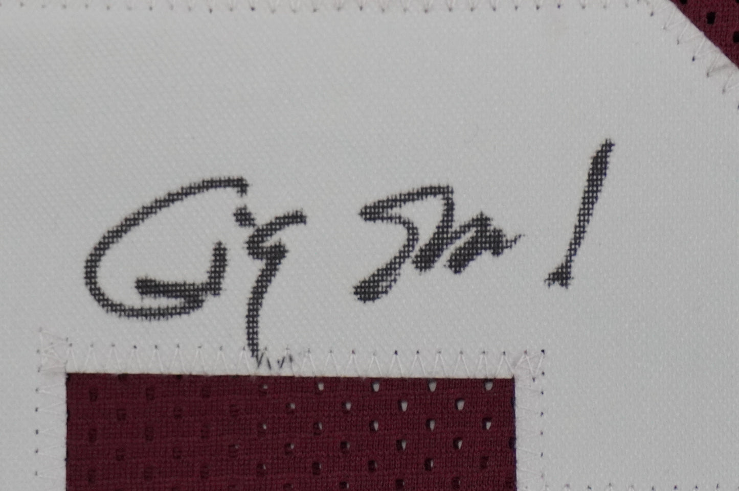 KEVIN SMITH TEXAS A&M AGGIES SIGNED JERSEY w/INSCs Dallas Cowboys M BAS COA