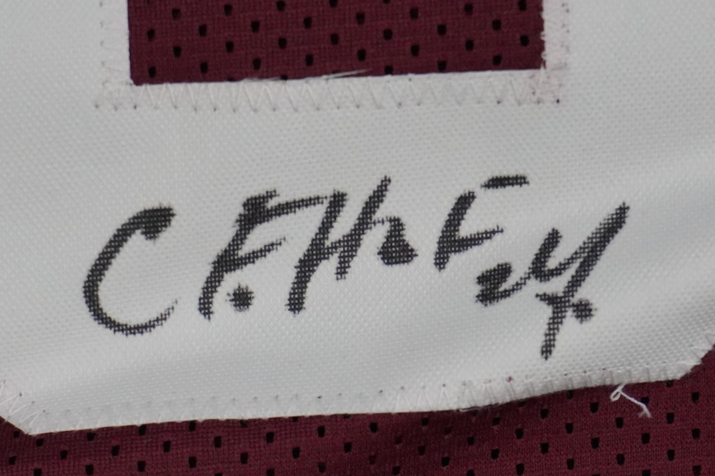 KEVIN SMITH TEXAS A&M AGGIES SIGNED JERSEY w/INSCs Dallas Cowboys M BAS COA