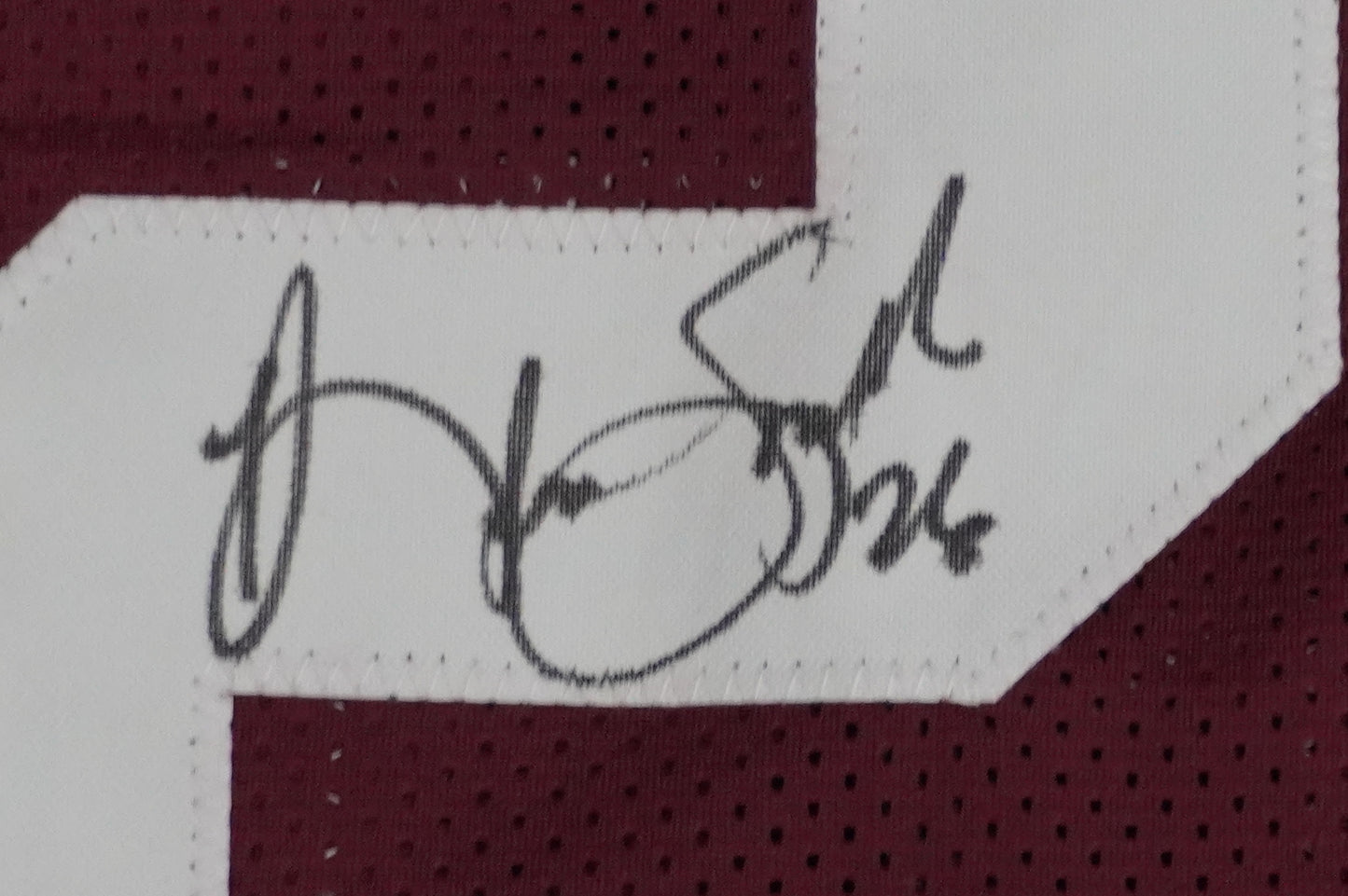 KEVIN SMITH TEXAS A&M AGGIES SIGNED JERSEY w/INSCs Dallas Cowboys M BAS COA