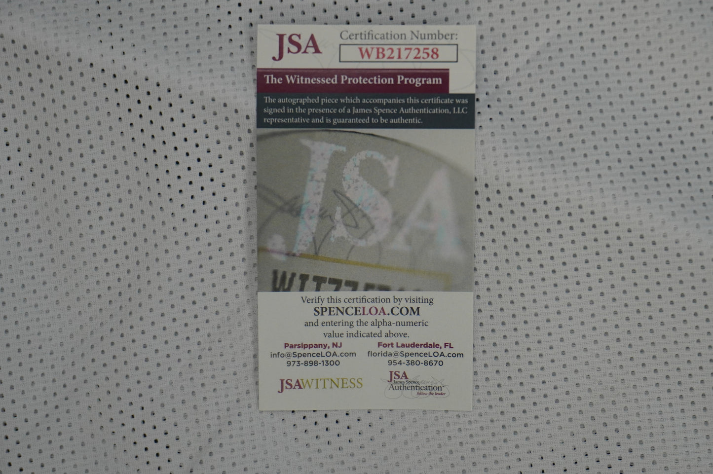 FELIX JONES DALLAS COWBOYS SIGNED JERSEY Razorbacks w/GoCowboys XL JSA