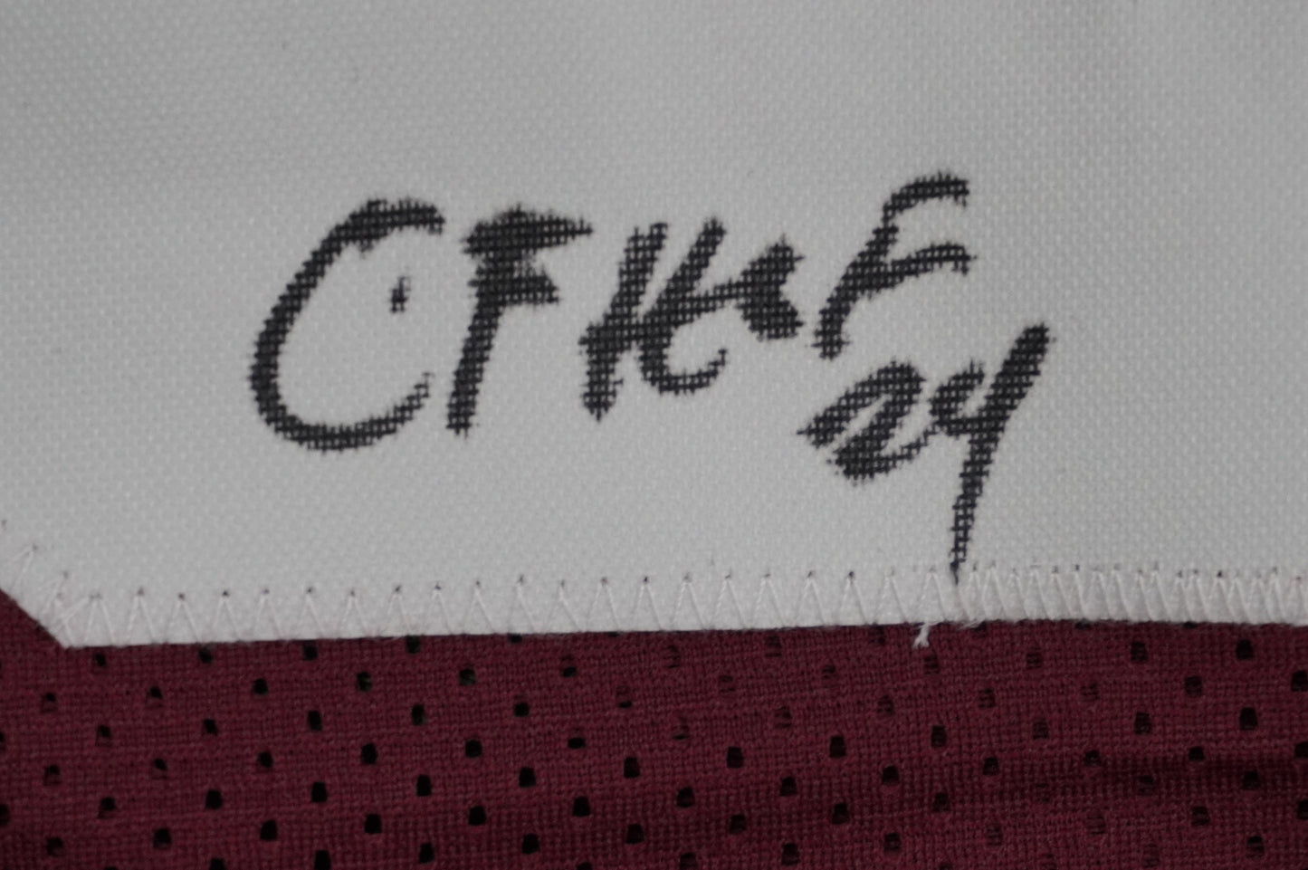 KEVIN SMITH TEXAS A&M AGGIES SIGNED JERSEY w/INSCs Dallas Cowboys M BAS COA