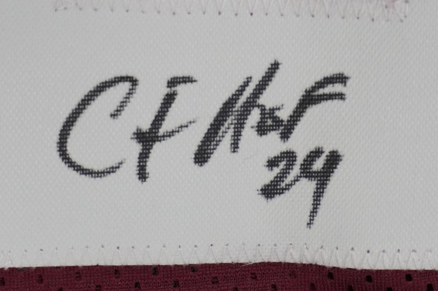 KEVIN SMITH TEXAS A&M AGGIES SIGNED JERSEY w/INSCs Dallas Cowboys M BAS COA