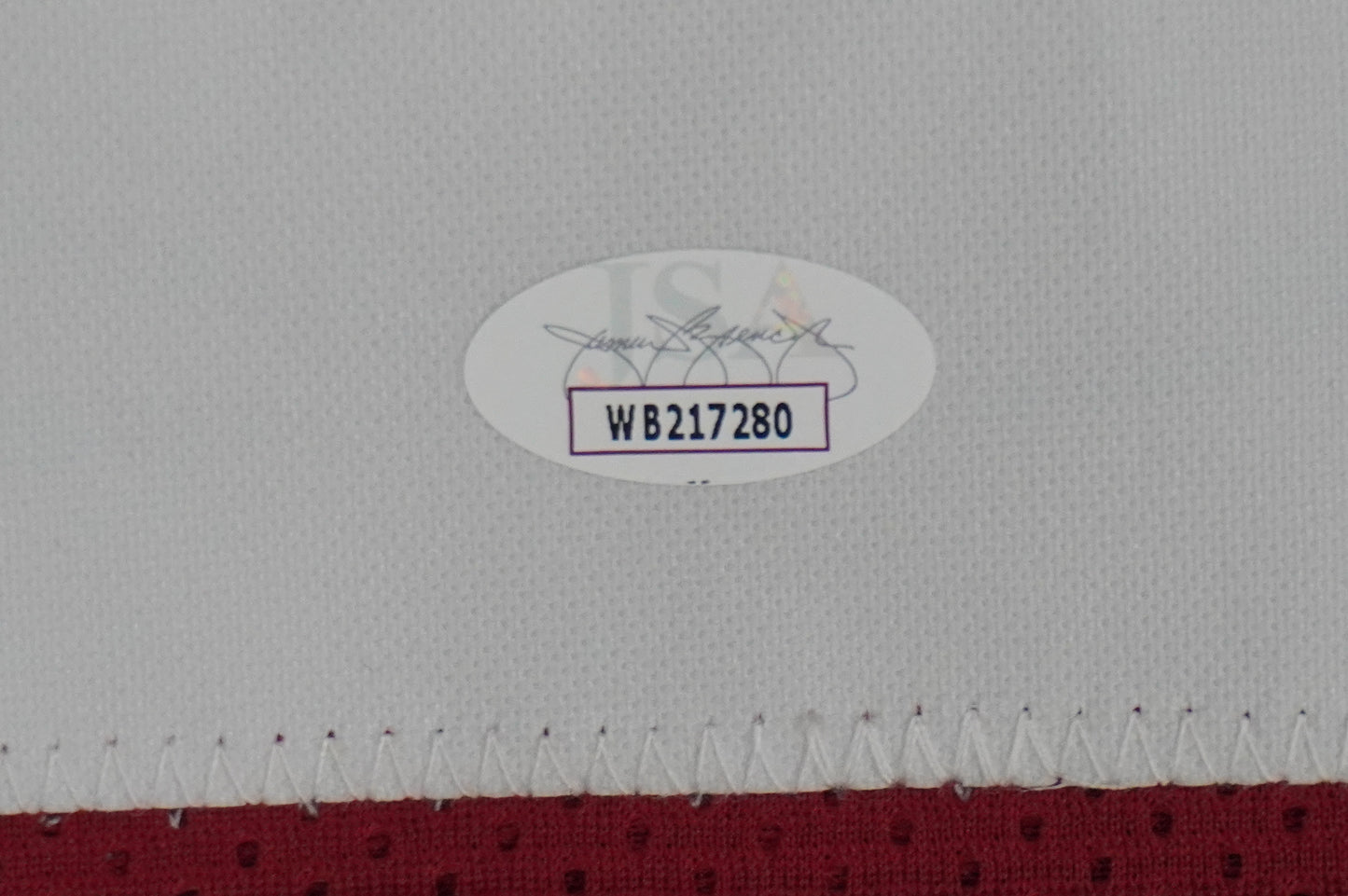 FELIX JONES ARKANSAS RAZORBACKS SIGNED JERSEY Cowboys XL JSA COA