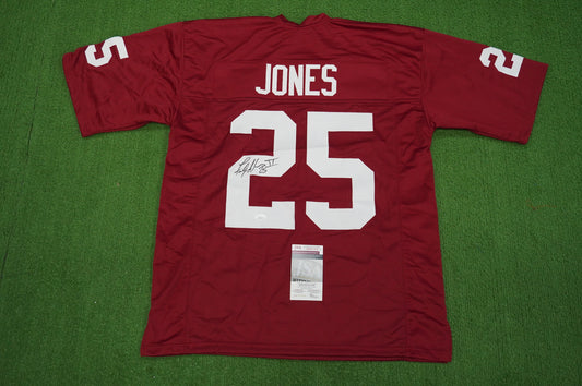FELIX JONES ARKANSAS RAZORBACKS SIGNED JERSEY Cowboys XL JSA COA