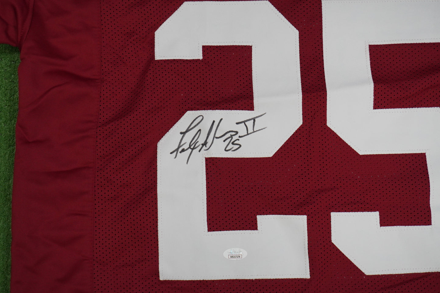 FELIX JONES ARKANSAS RAZORBACKS SIGNED JERSEY Cowboys XL JSA COA