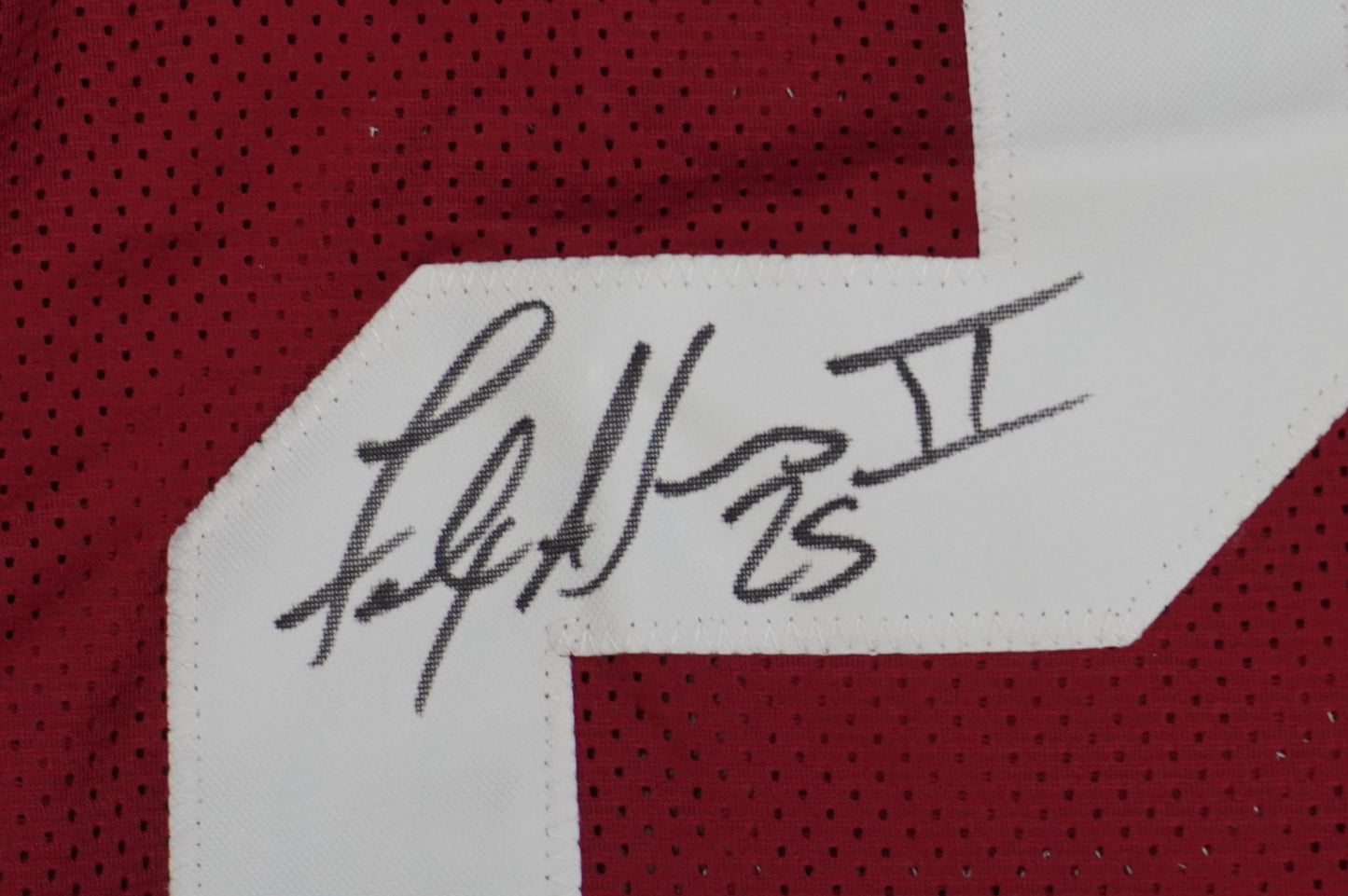 FELIX JONES ARKANSAS RAZORBACKS SIGNED JERSEY Cowboys XL JSA COA