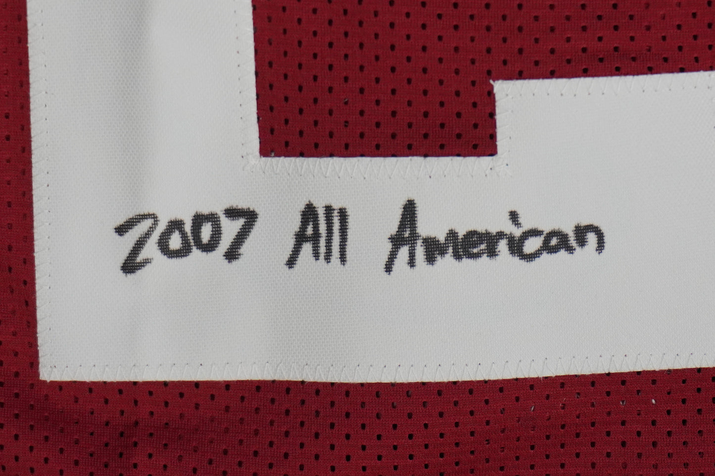 FELIX JONES ARKANSAS RAZORBACKS SIGNED JERSEY w/INSC Cowboys L JSA COA