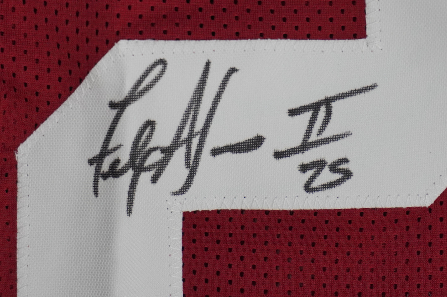 FELIX JONES ARKANSAS RAZORBACKS SIGNED JERSEY w/INSC Cowboys L JSA COA