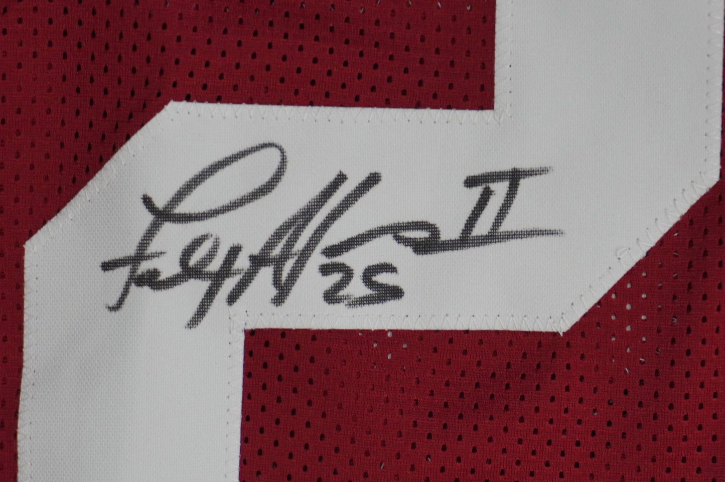 FELIX JONES ARKANSAS RAZORBACKS SIGNED JERSEY w/INSC Cowboys L JSA COA