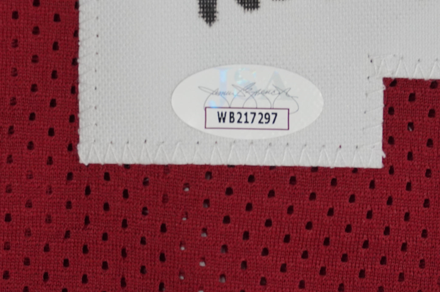 FELIX JONES ARKANSAS RAZORBACKS SIGNED JERSEY w/INSC Cowboys L JSA COA