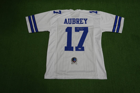 BRANDON AUBREY DALLAS COWBOYS SIGNED NFL Record Breaker BAS COA