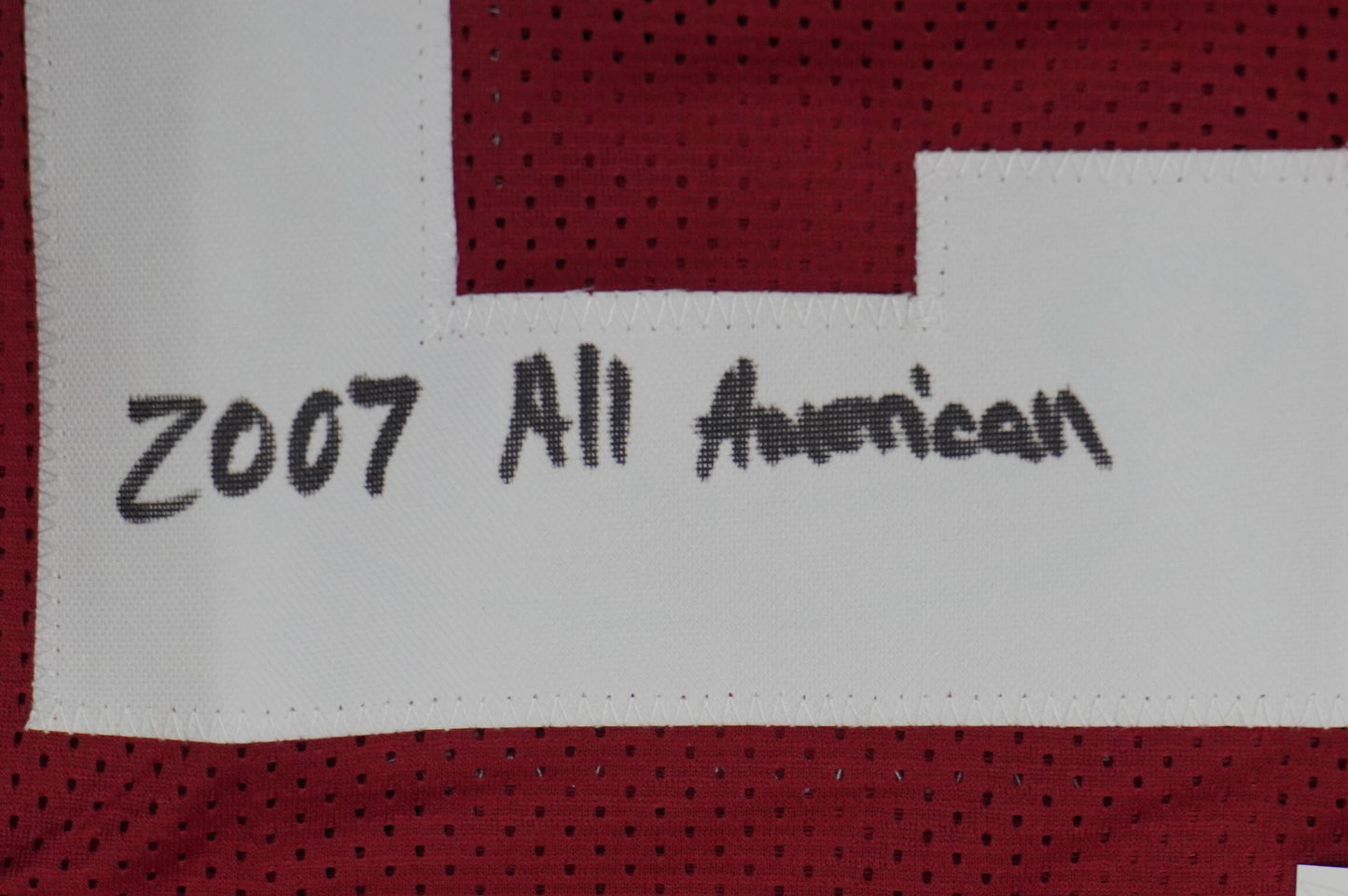 FELIX JONES ARKANSAS RAZORBACKS SIGNED JERSEY w/INSC Cowboys L JSA COA