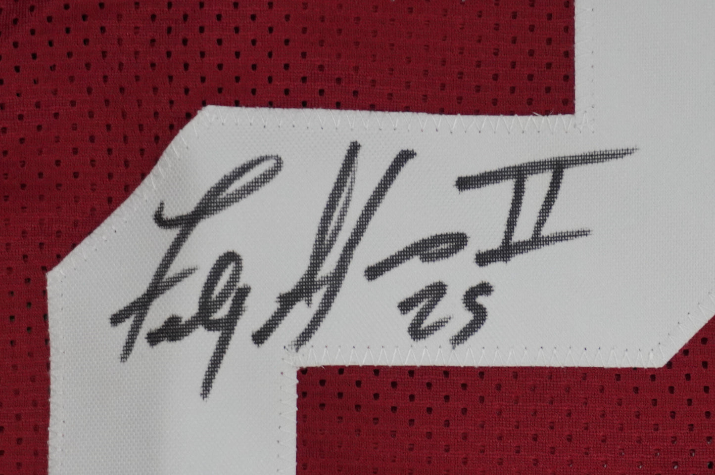 FELIX JONES ARKANSAS RAZORBACKS SIGNED JERSEY w/INSC Cowboys L JSA COA