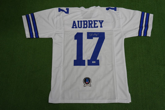 BRANDON AUBREY DALLAS COWBOYS SIGNED NFL Record Breaker BAS COA