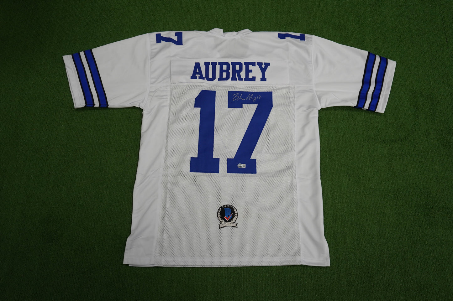 BRANDON AUBREY DALLAS COWBOYS SIGNED NFL Record Breaker BAS COA