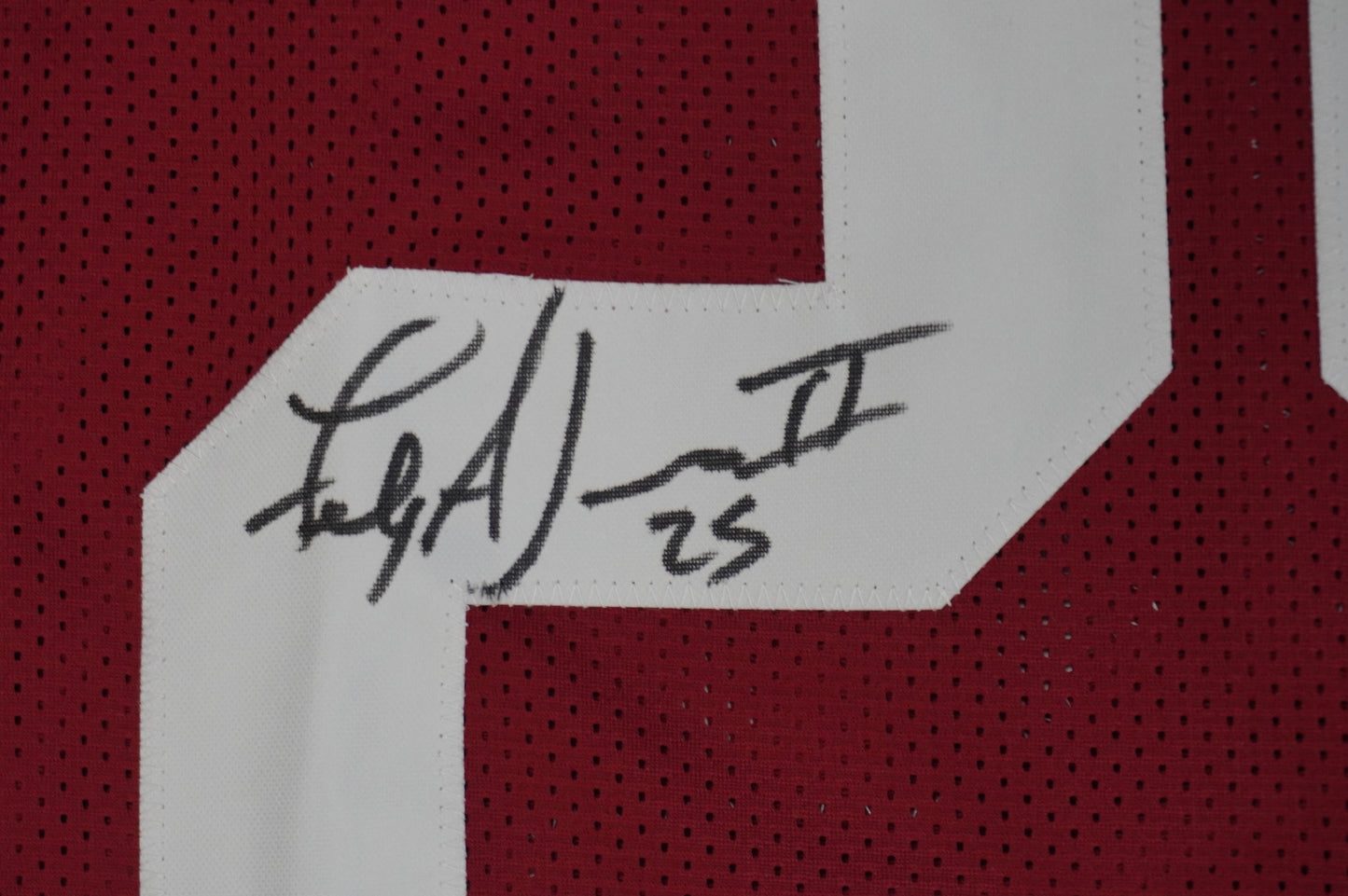 FELIX JONES ARKANSAS RAZORBACKS SIGNED JERSEY w/INSC Cowboys L JSA COA