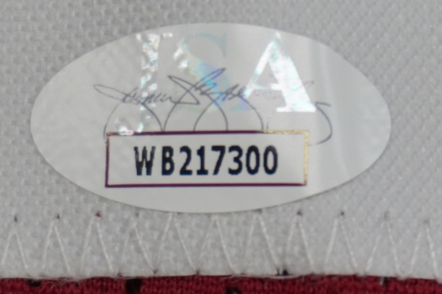 FELIX JONES ARKANSAS RAZORBACKS SIGNED JERSEY w/INSC Cowboys L JSA COA