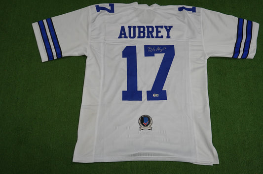 BRANDON AUBREY DALLAS COWBOYS SIGNED NFL Record Breaker BAS COA