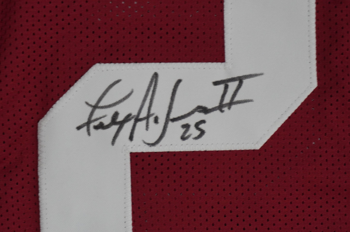 FELIX JONES ARKANSAS RAZORBACKS SIGNED JERSEY w/INSC Cowboys L JSA COA