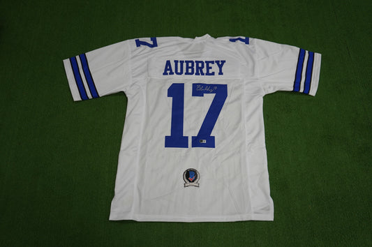 BRANDON AUBREY DALLAS COWBOYS SIGNED NFL Record Breaker BAS COA