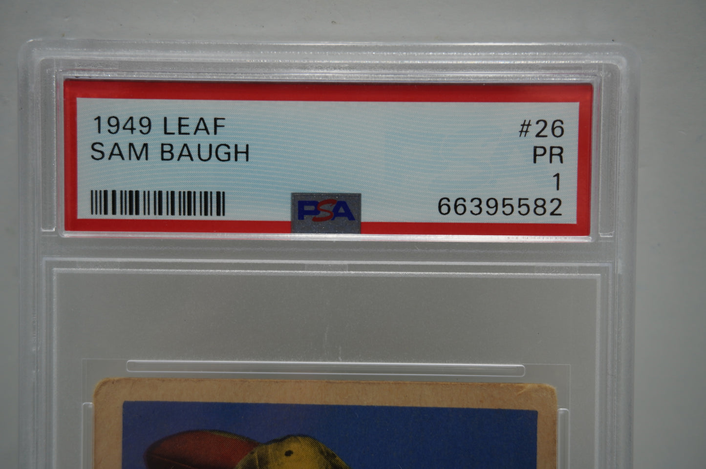 1949 Leaf Sam Baugh PSA 1