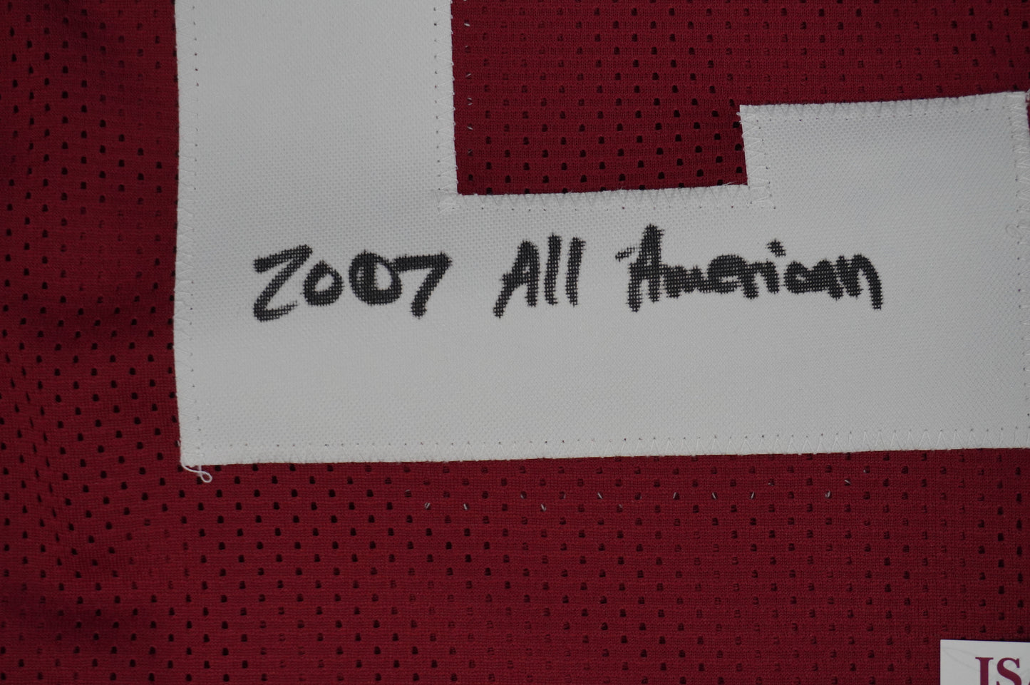 FELIX JONES ARKANSAS RAZORBACKS SIGNED JERSEY w/INSC Cowboys L JSA COA