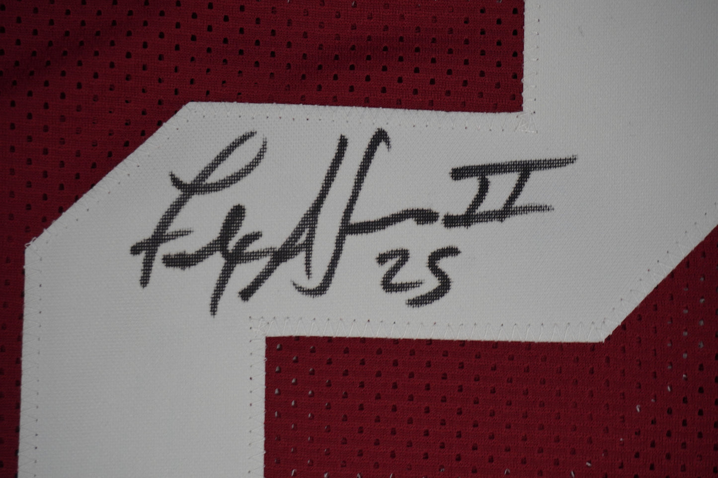 FELIX JONES ARKANSAS RAZORBACKS SIGNED JERSEY w/INSC Cowboys L JSA COA