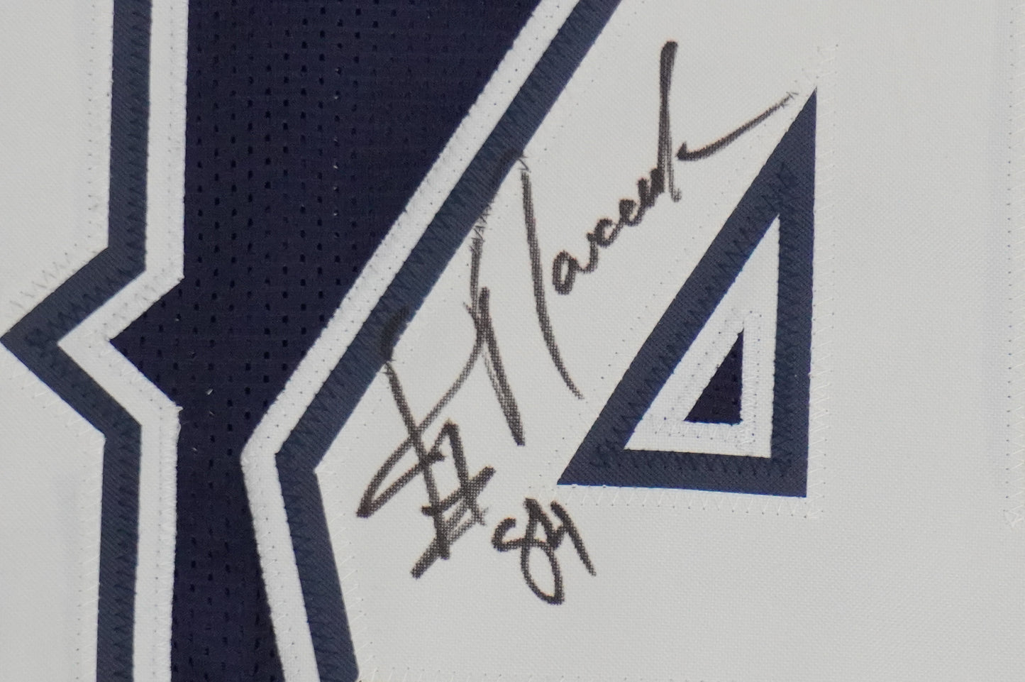JAY NOVACEK SIGNED DALLAS COWBOYS BLUE JERSEY Size XL BAS COA