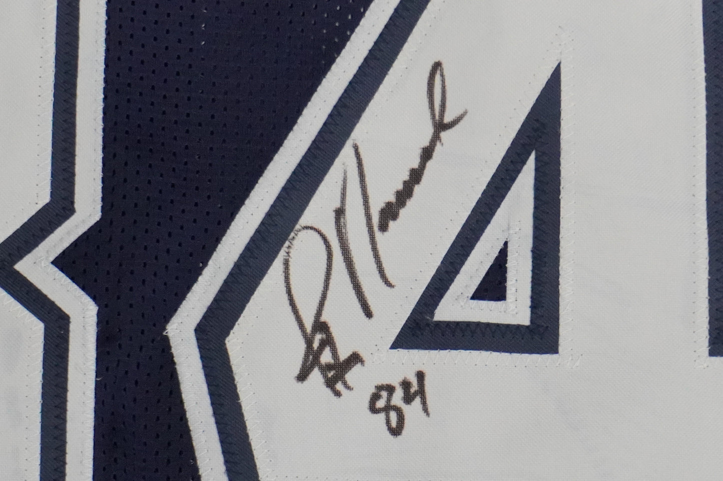 JAY NOVACEK SIGNED DALLAS COWBOYS BLUE JERSEY Size XL BAS COA