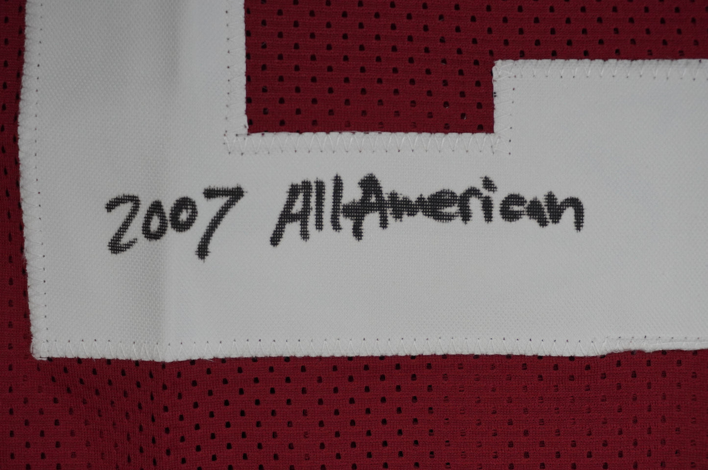 FELIX JONES ARKANSAS RAZORBACKS SIGNED JERSEY w/INSC Cowboys L JSA COA