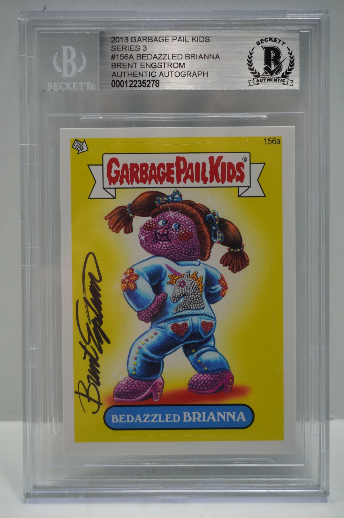 2013 Garbage Pail Kids Series 3 156A Bedazzled Brianna Brent Engstrom