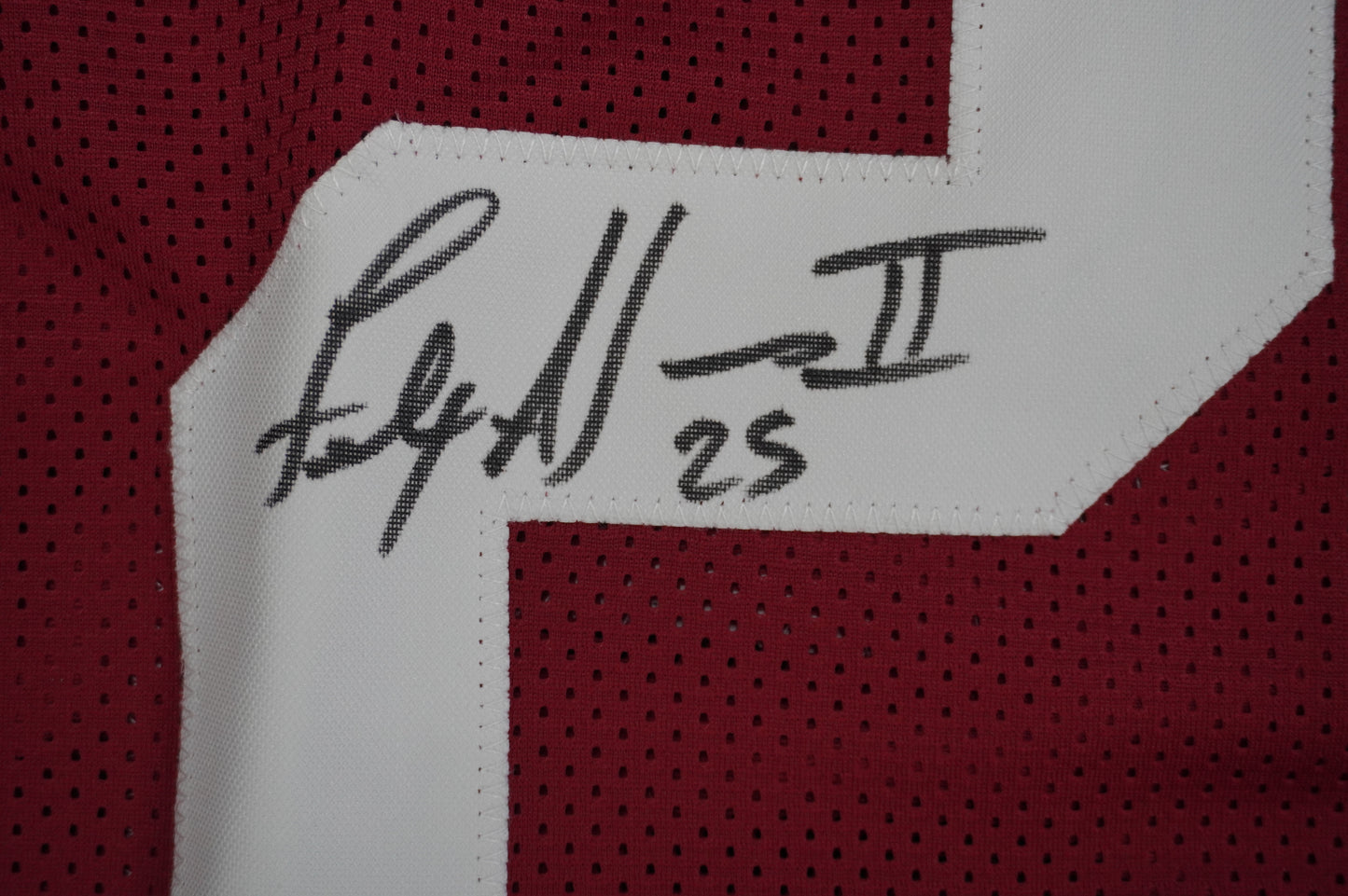 FELIX JONES ARKANSAS RAZORBACKS SIGNED JERSEY w/INSC Cowboys L JSA COA