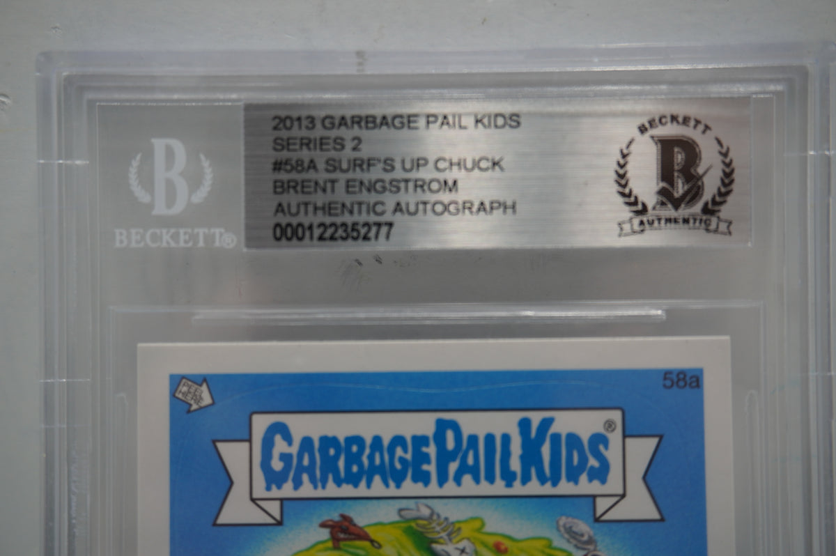 2013 Garbage Pail Kids Series 2 58A Surf's up Church BGS Authentic