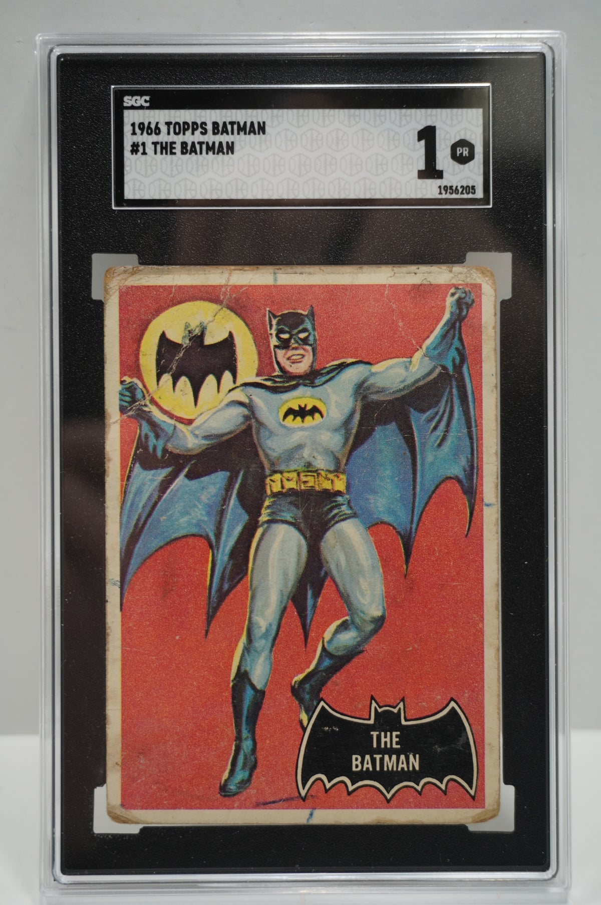 1966 Topps Batman #1 The Batman SGC 1
