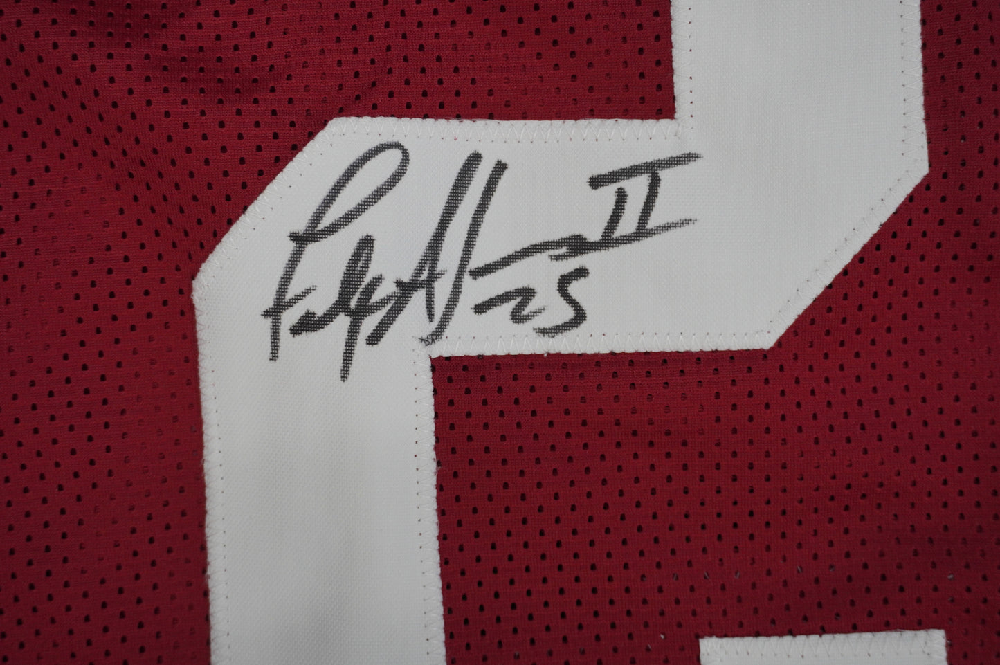 FELIX JONES ARKANSAS RAZORBACKS SIGNED JERSEY w/INSC Cowboys L JSA COA