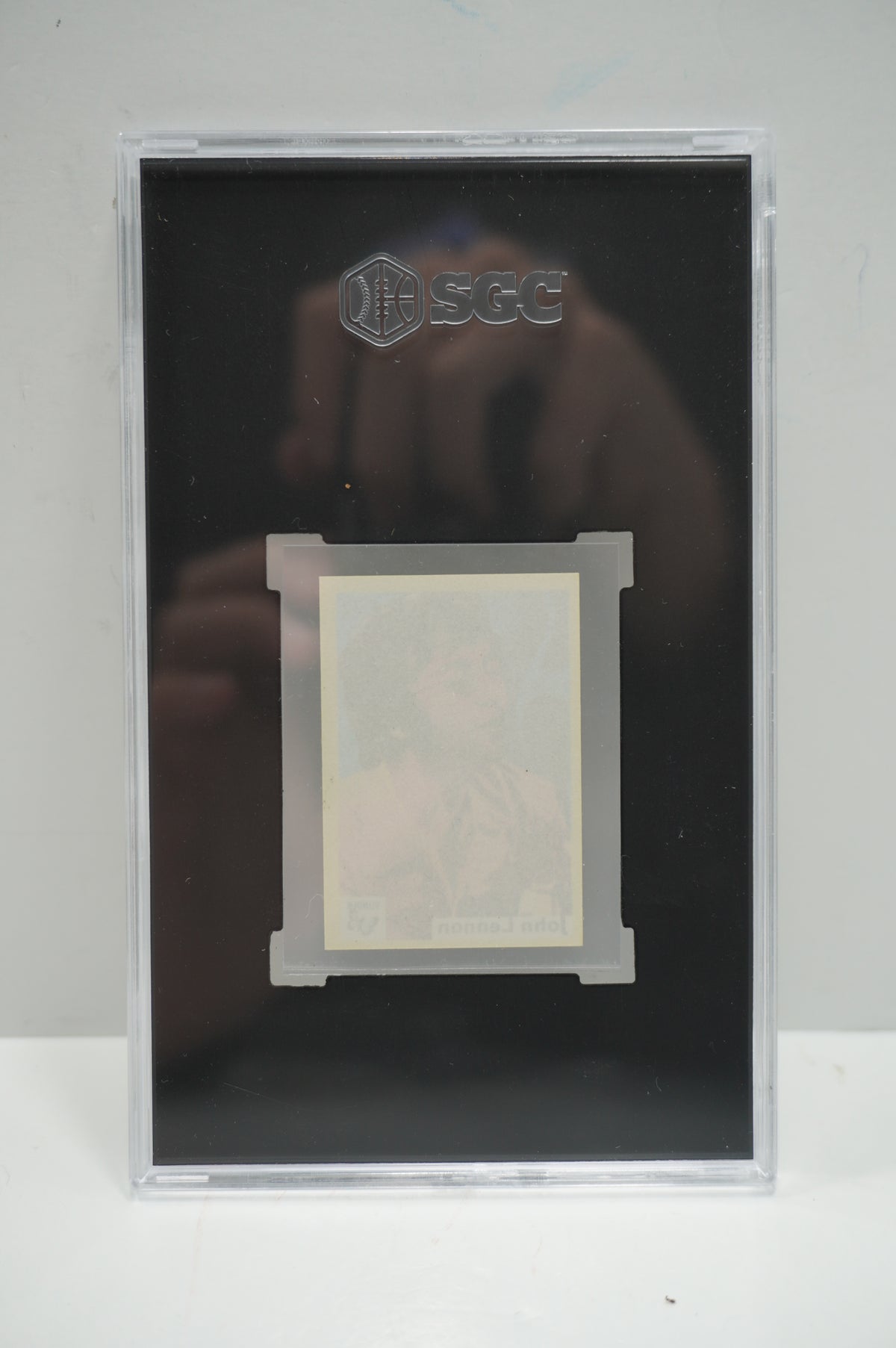1974-76 Vlinder Match Cover F72 John Lennon SGC 6
