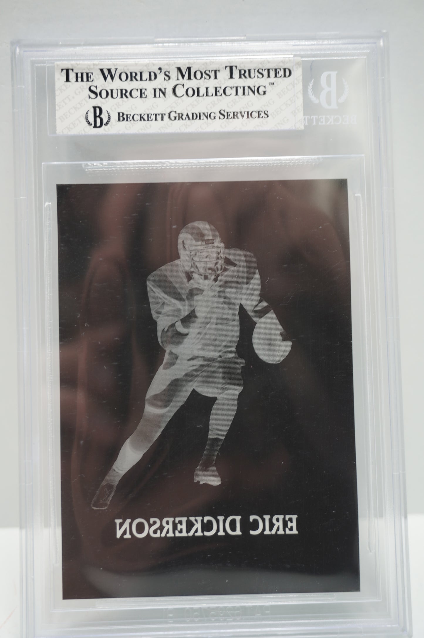 1984 Topps Glossy Send In #7 Eric Dickerson Topps Vault Proof BGS 8
