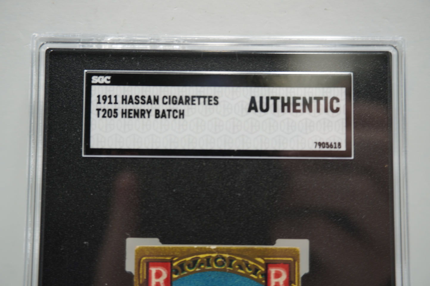 1911 Hassan Cigarettes T205 Henry Batch SGC Authentic