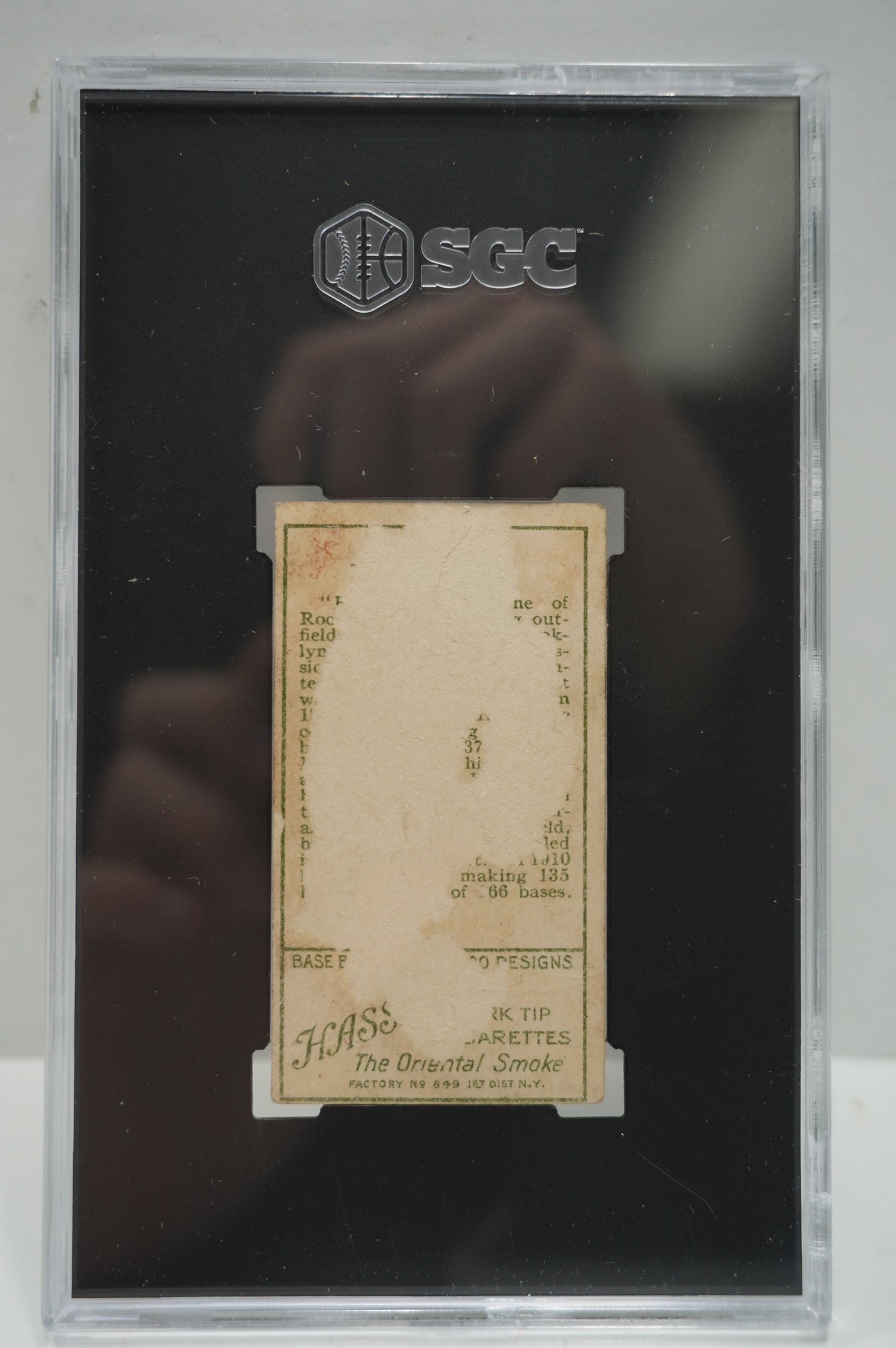1911 Hassan Cigarettes T205 Henry Batch SGC Authentic